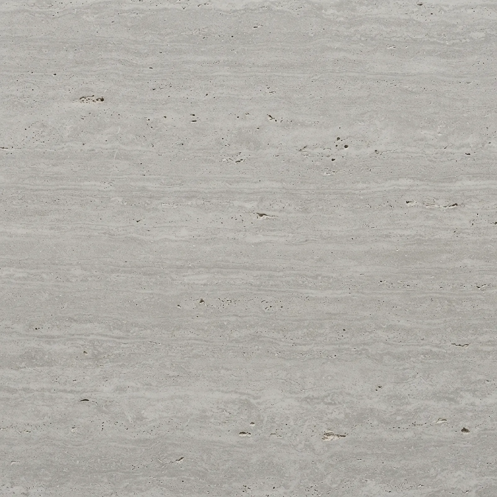 Grey travertine with horizontal banding